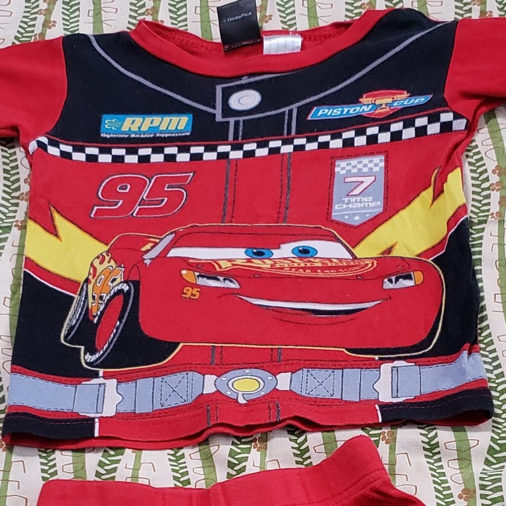 Lightning McQueen pajama set